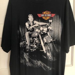🔥🔥VINTAGE Harley-Davidson x Willie Nelson🔥🔥